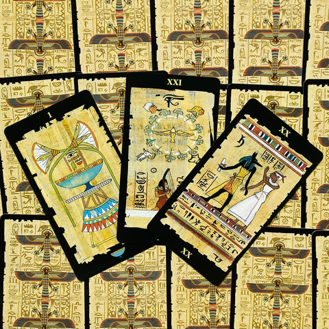 The Egyptian Kit Tarot Cards Lo Scarabeo