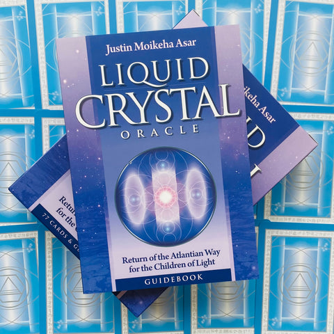 Liquid Crystal Oracle Cards Blue Angel