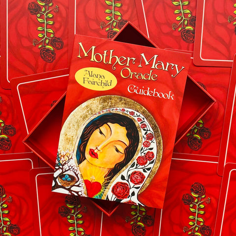 Mother Mary Oracle cards Blue Angel