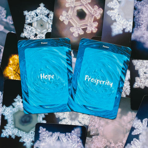 Water Crystal Oracle Cards Beyond Words