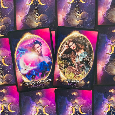 Priestess Codes Oracle Cards Solarus