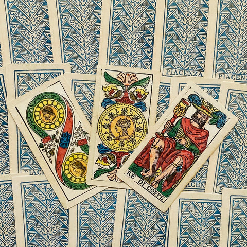 Tarocchi Piacentini Tarot Cards Lo Scarabeo (Limited edition)