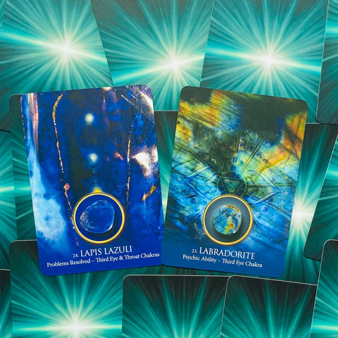 Eternal Crystals Oracle cards Blue Angel