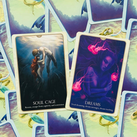 Oracle Of The Mermaids cards Blue Angel