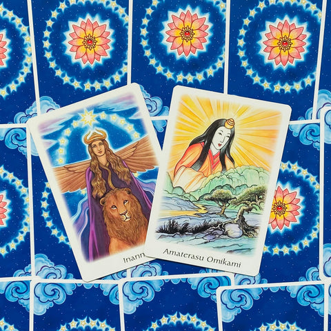 The Oracle Of The Goddess cards AGM