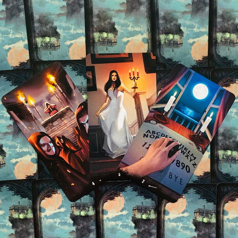 Tarot Of The Haunted House Cards Deck Lo Scarabeo