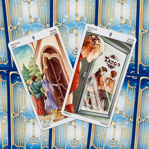 Tarot Of The 78 Doors cards Lo Scarabeo