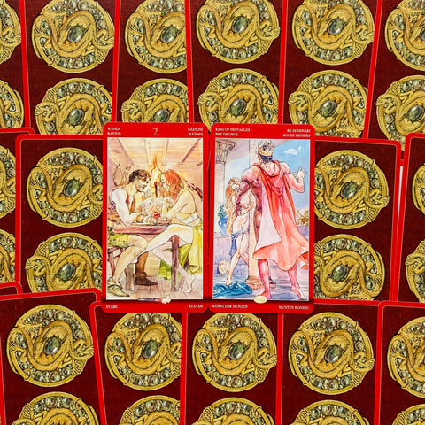 Tarot Of Sexual Magic cards Lo Scarabeo