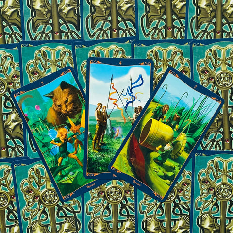 Tarot Of The Celtic Fairies cards Lo Scarabeo