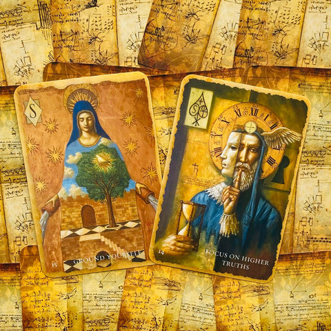 Mystical Healing Reading Cards Rockpool