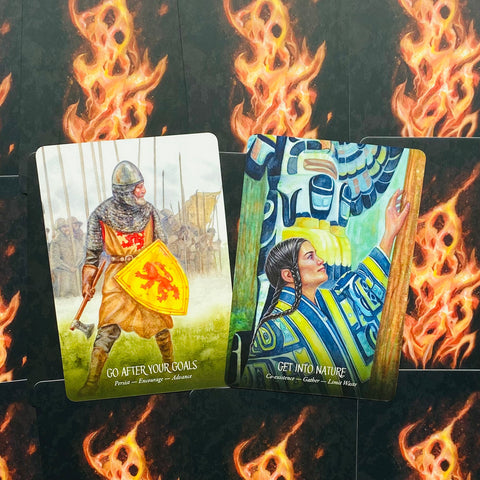 Ancestor Spirit Oracle Cards Blue Angel