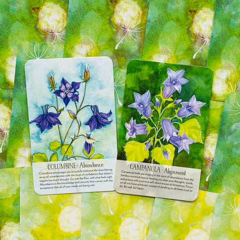 Soulflower Plant Spirit Oracle cards Findhorn Press