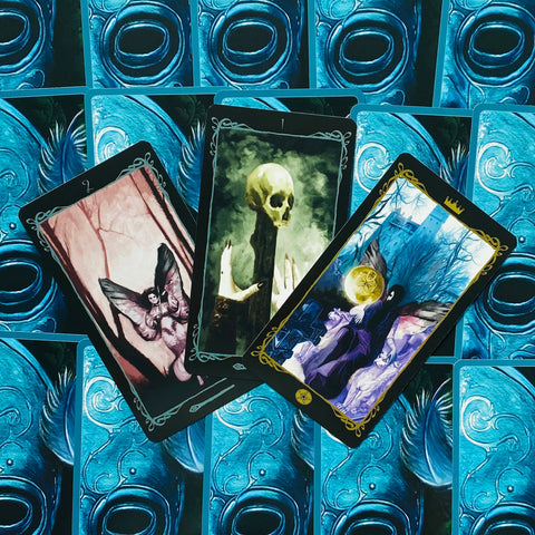 Dark Angels Tarot cards Lo Scarabeo