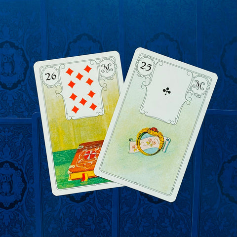 Lenormand Blue Owl Premium Edition Cards AGM