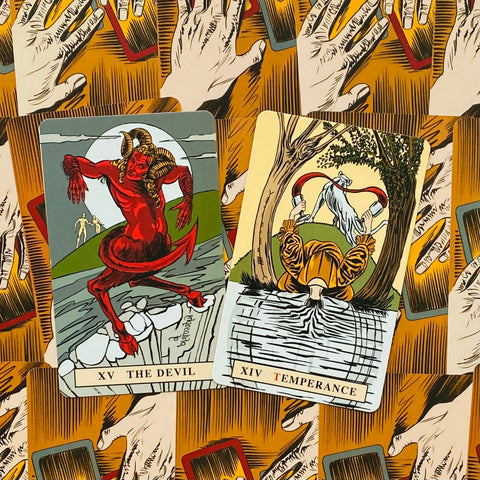 The English Magic Tarot cards Weiser Books
