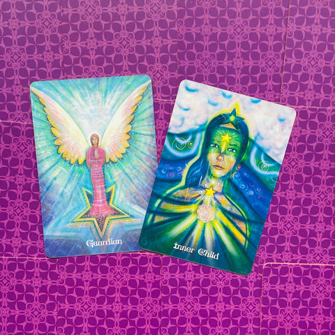 Universal Love Oracle cards Special 20th Anniversary edition Blue Angel