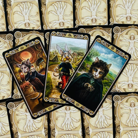 Cat Tarot Cards Lo Scarabeo