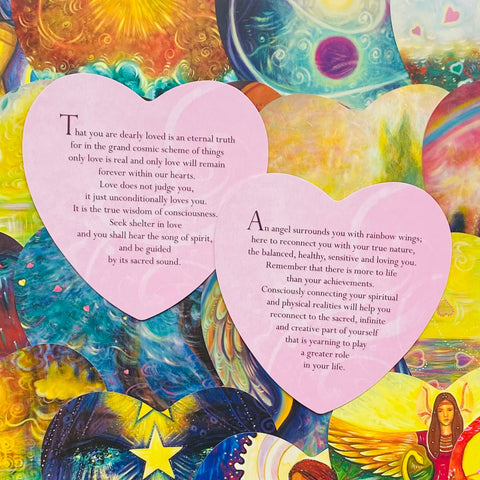 Heart and Soul Oracle cards Blue Angel