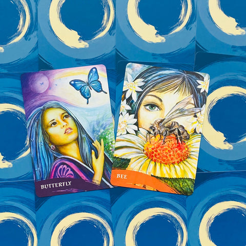 The Zen Of Animals Oracle Cards Blue Angel