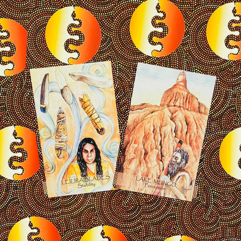 Aboriginal Walkabout Oracle Solarus Cards