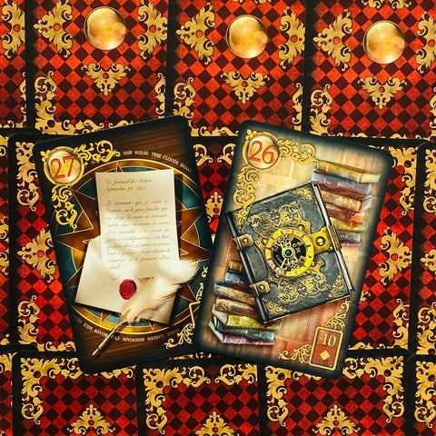 Gilded Reverie Lenormand cards US Games Systems