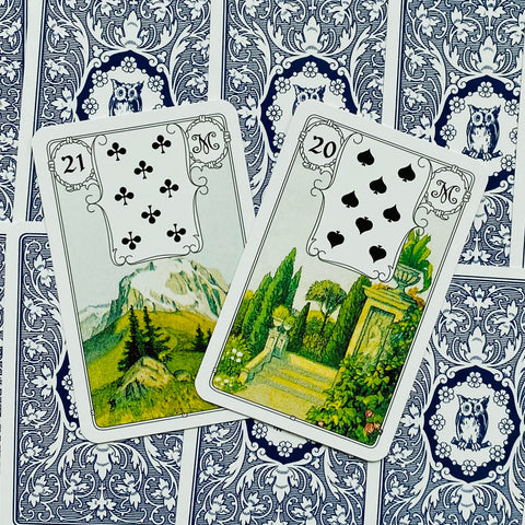 Blue Owl Tarot Cards AGM