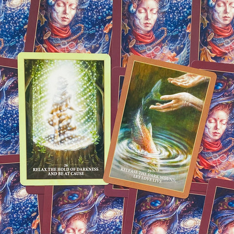 Sacred Rebels Oracle cards Blue Angel