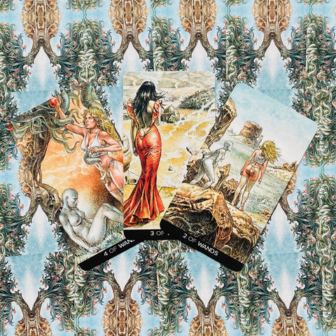 Serpieri Tarot cards Lo Scarabeo