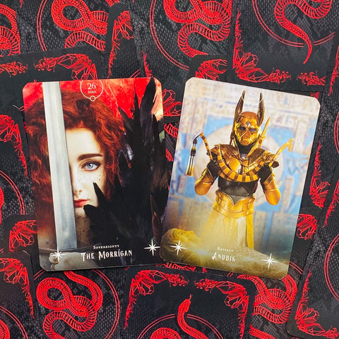 Deep Dark and Dangerous Oracle cards Rockpool