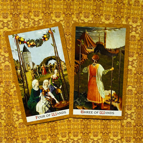 Golden Tarot cards US Games Systems