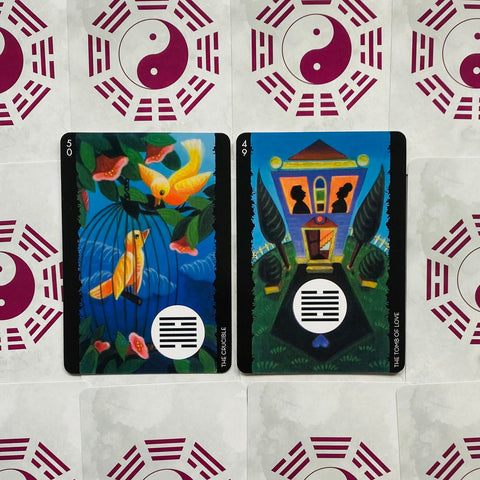 I-Ching of Love Oracle cards Lo Scarabeo