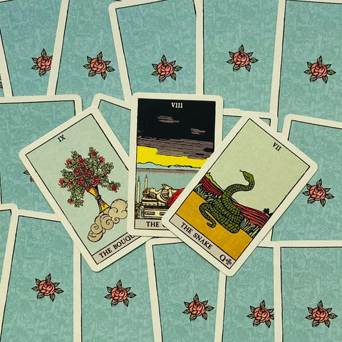 Pixie Astounding Lenormand cards in a tin