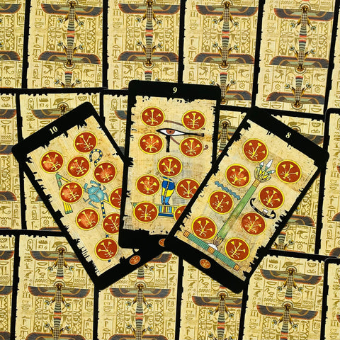 The Egyptian Kit Tarot Cards Lo Scarabeo