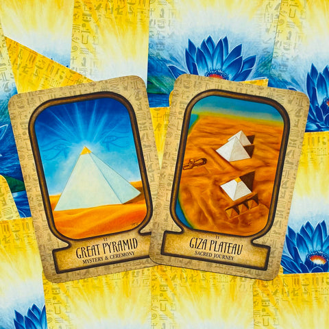 Auset Egyptian Oracle cards Rockpool