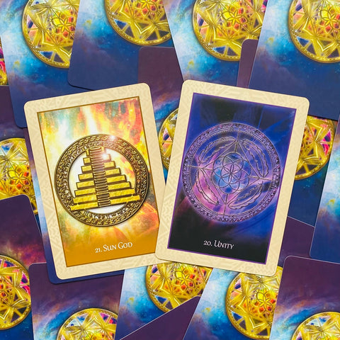 The Native Heart Healing Oracle cards Blue Angel