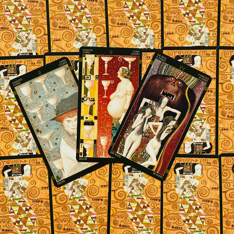 Golden Tarot Of Klimt Tarot Cards Lo Scarabeo