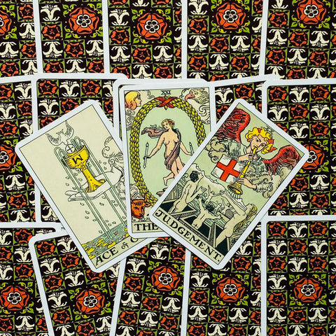 Tarot original 1909 mini Tarot Cards Lo Scarabeo