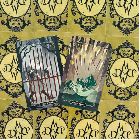 Dark Wood tarot cards Llewellyn