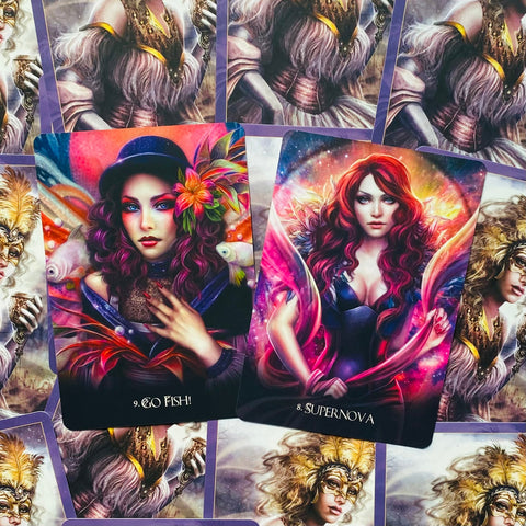 Divine Circus Oracle cards (2 edition) Blue Angel
