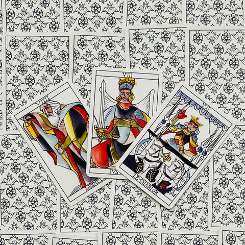 Playing Marseille Tarot Cards US Games Systems