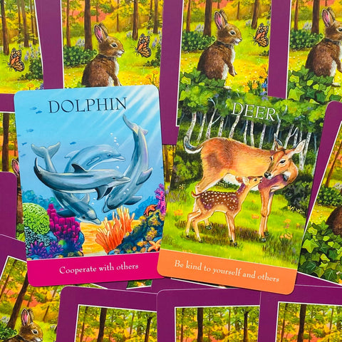 Childrens Spirit Animal Cards Blue Angel