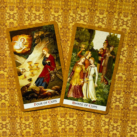 Golden Tarot cards US Games Systems