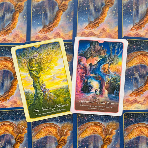 Whispers of love Oracle Cards Blue Angel