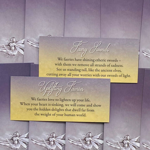 Faery Whispers Oracle Cards Blue Angel