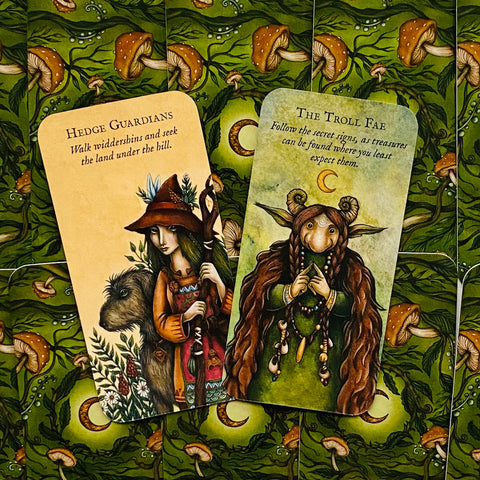 Forest Fae cards Rockpool