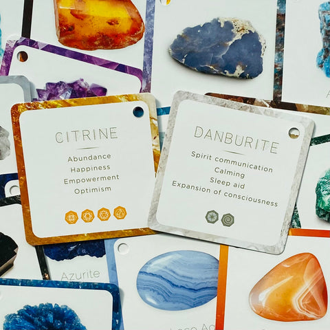 Crystal Flashcards cards Rockpool