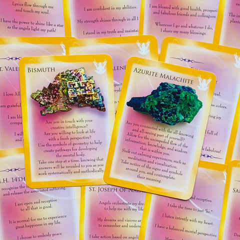 Masters Mystics Saints and Gemstone Guardians Cards Findhorn Press