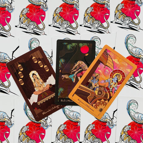 Wisdom from the epics of Hind oracle cards US Games Systems