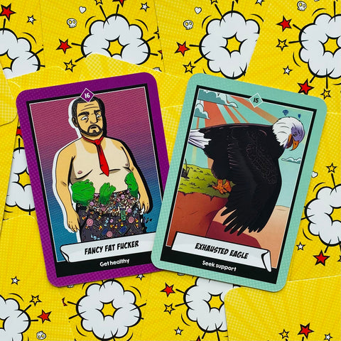 The Naughty Oracle cards Rockpool