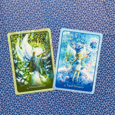TeenAngel Oracle Cards taro cards Blue Angel